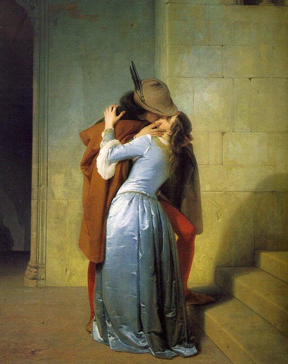 Francesco Hayez The Kiss oil painting image